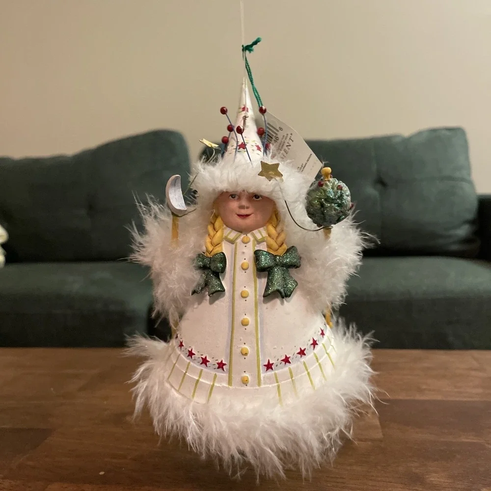 Department 56‎ Patience Brewster Krinkles ELF CHILD Star Moon Ornament 56.37932
